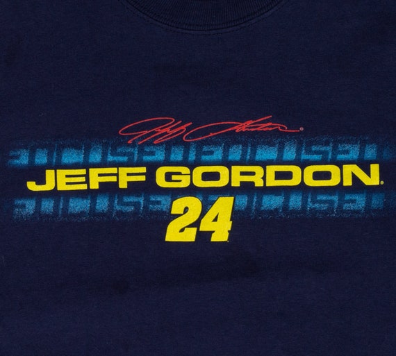 90s Jeff Gordon #24 NASCAR Tee Men's XL, Women's … - image 3