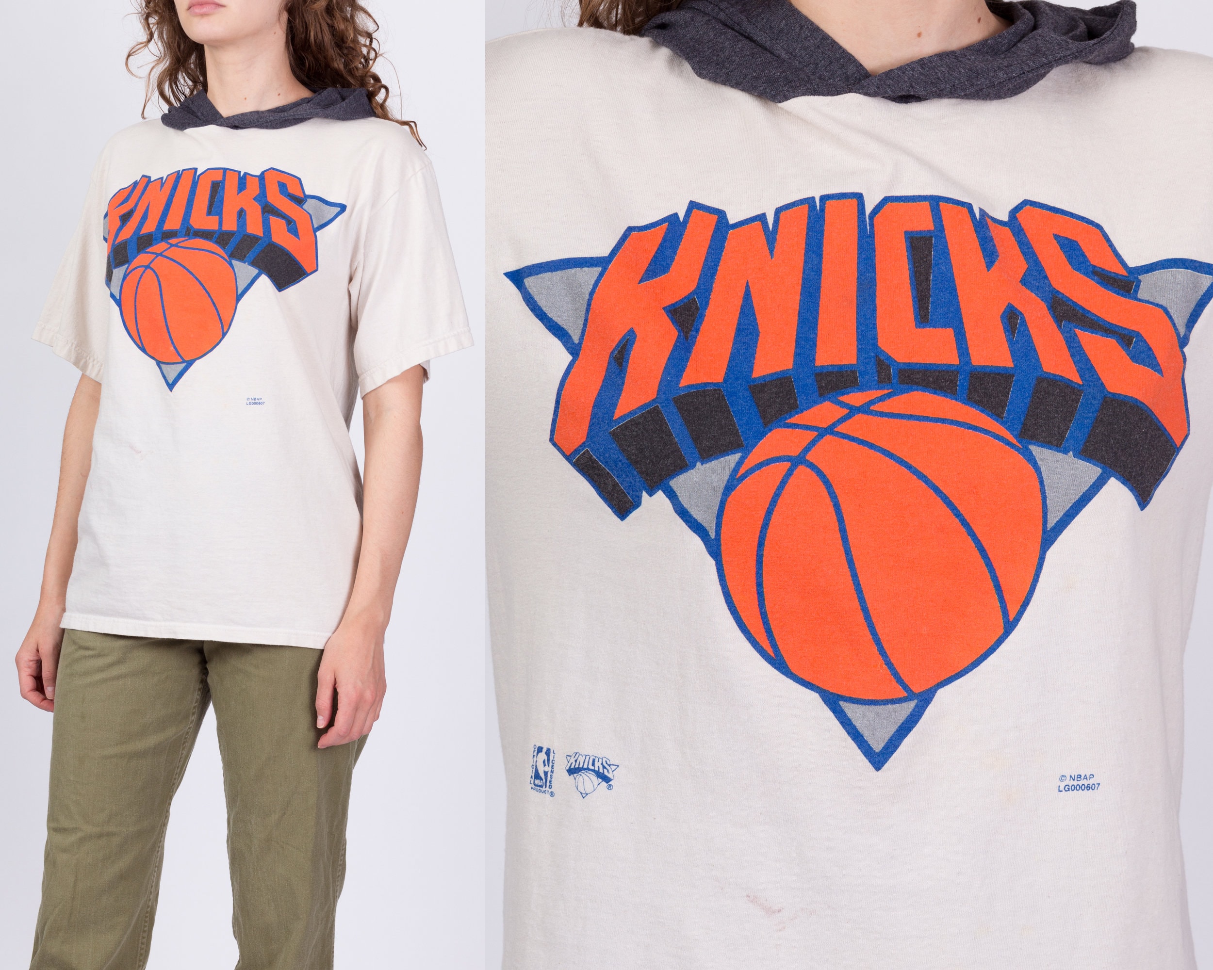 Women's NBA New York Knicks Slim Ringer Tee