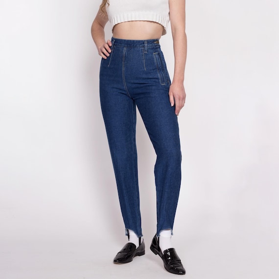 XS 90s Lizwear Stirrup Side Zip Jeans 25