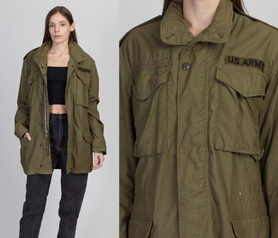 60s 70s Military M65 Hooded Field Jacket Men's Small - Etsy Canada