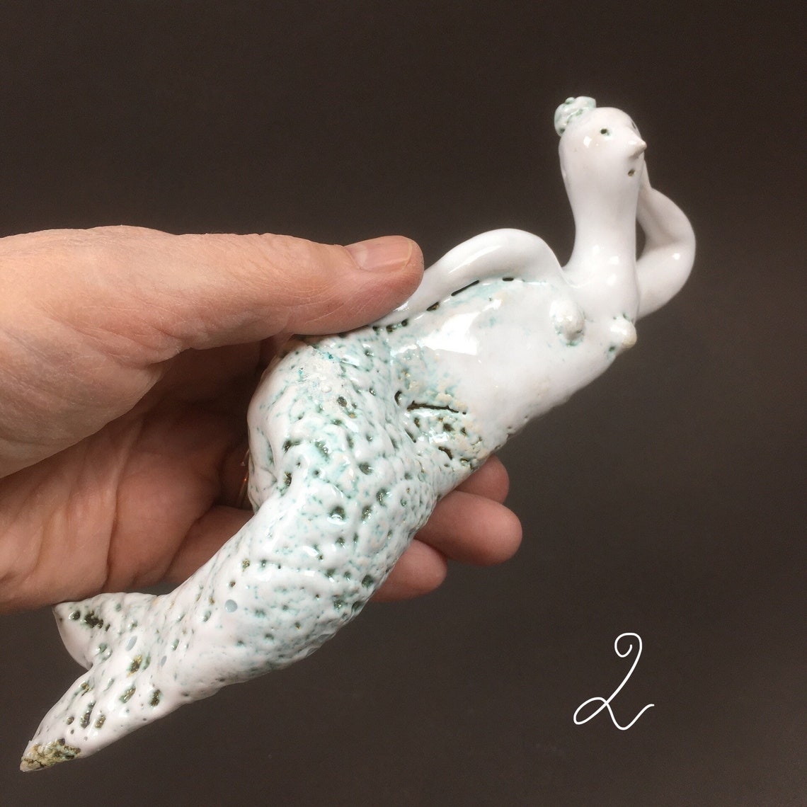Mermaids figurines/Bathroom decor/Handmade ceramics/Garden Etsy