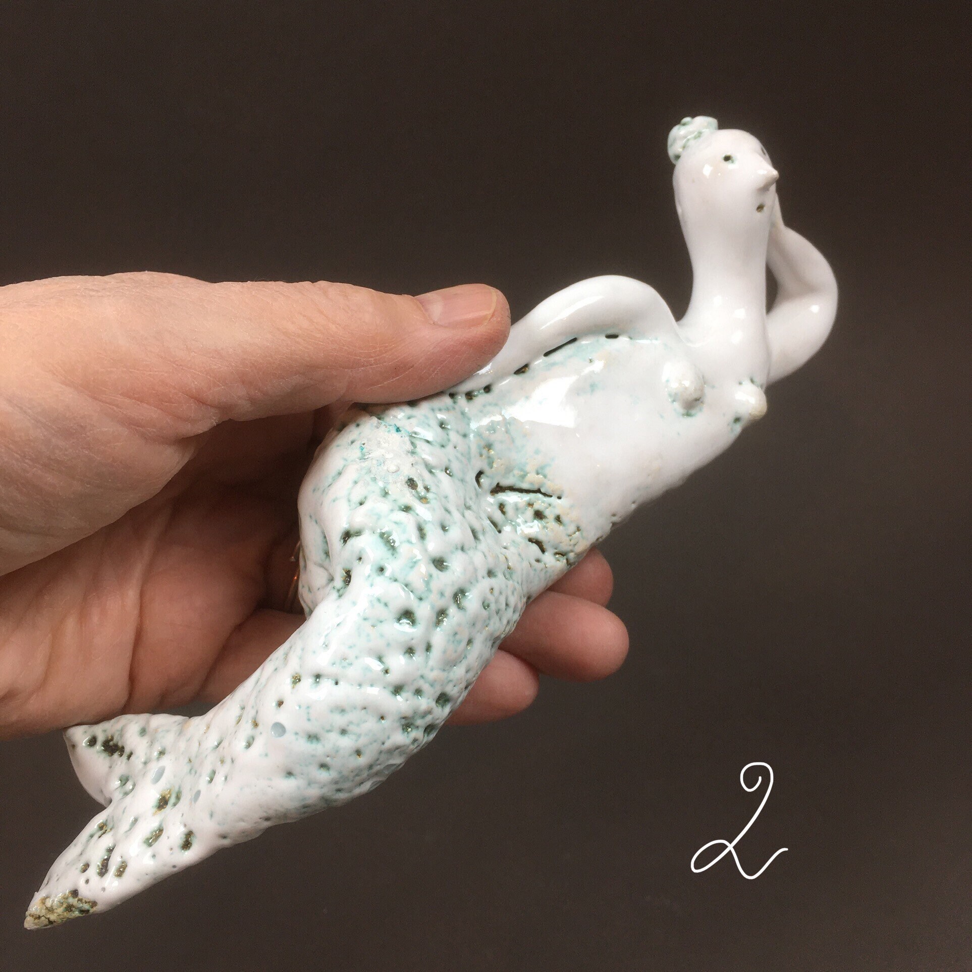 Mermaids figurines/Bathroom decor/Handmade ceramics/Garden Etsy
