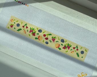 Fruit Key Fob 18 Mesh Needlepoint Canvas