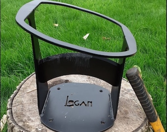 Log Splitter and Kindling splitter for manual splitting of logs kindling firewood. The Logan Log Splitter is the perfect tool for kindling.