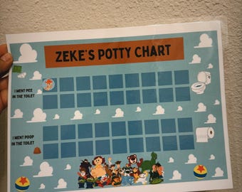 Toy Story Potty Chart