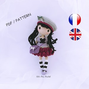 La P'tite Vivie crochet tutorial, in French and English