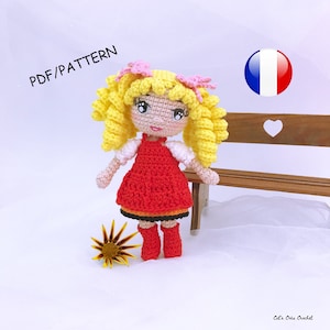 Mini Cat&#39;s Doll Tutorial - Crochet Candy, in French