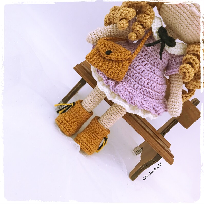 Finished crochet doll image 4