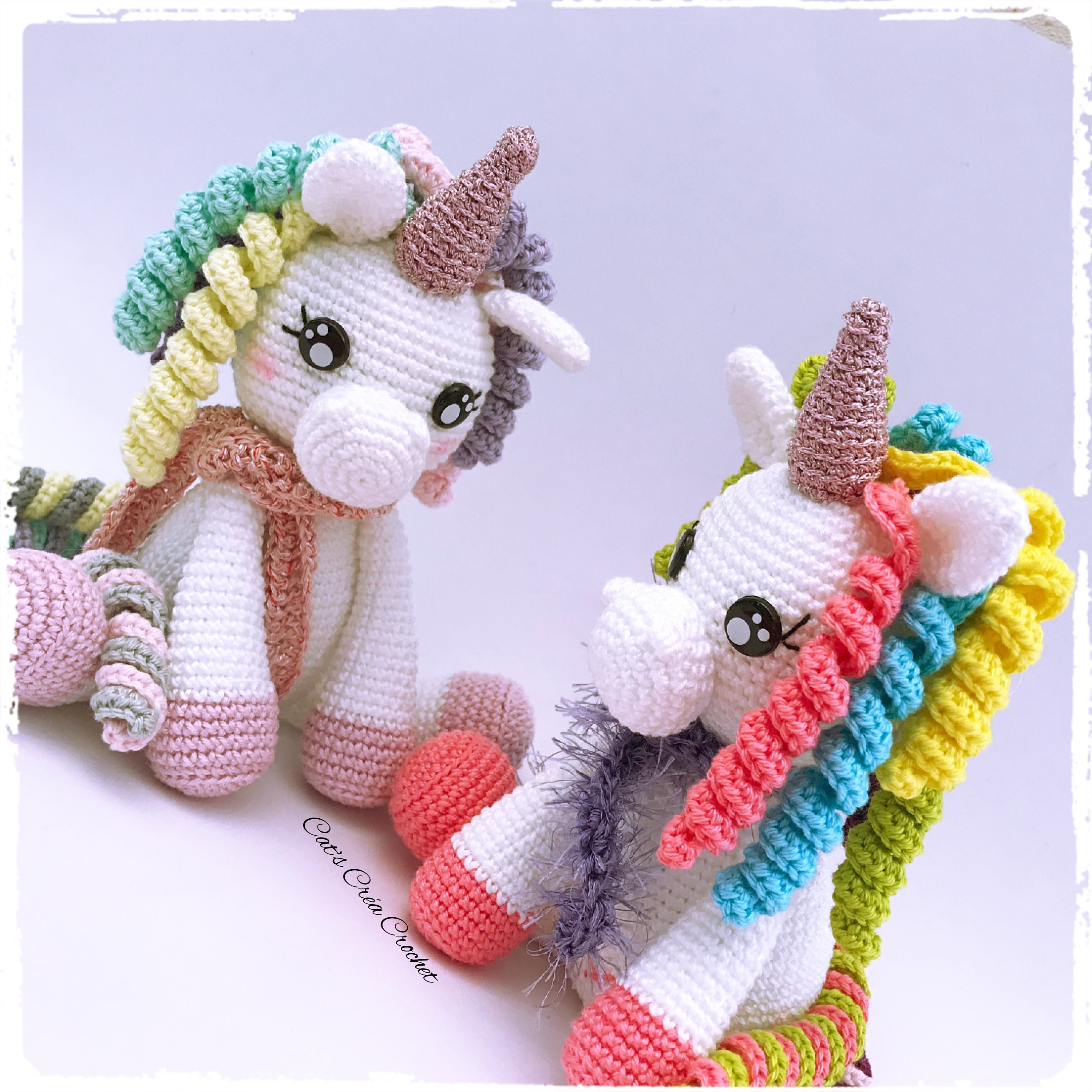 Licorne Au Crochet Pdf Gratuit Tutoriel Licorne Kawaii au crochet - Etsy France