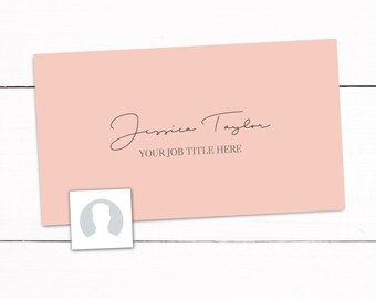 Rose Gold Script Facebook Profile Cover Banner - Facebook Cover Photo - Business Page Banner - Facebook Business Banner - Rose Gold Banner