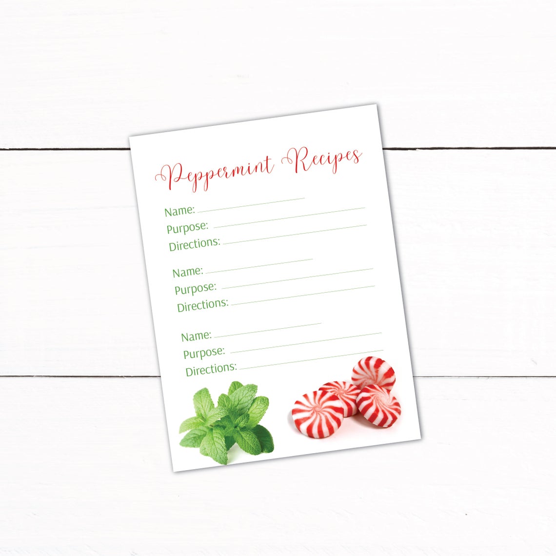 Essential Oil Recipe Cards Printable Oil Recipe Cards | Etsy