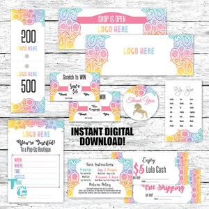 Lula Marketing Kit My Size Card Live Sale Numbers Lula Care Card ...