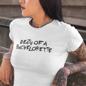 Death Of A Bachelor or Bachelorette Party TShirt - Emo Bachelorette - Punk Goth Bachelorette - Combined Bachelorette Party