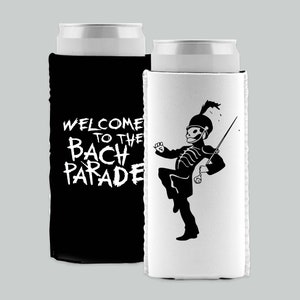 Welcome To The Bach Parade Can Cooler - Emo Bachelorette Party