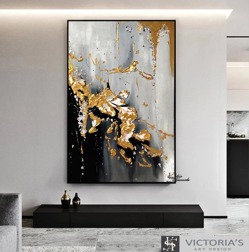 Extra Large Oil Painting, Original Oil Painting Abstract Modern on ...