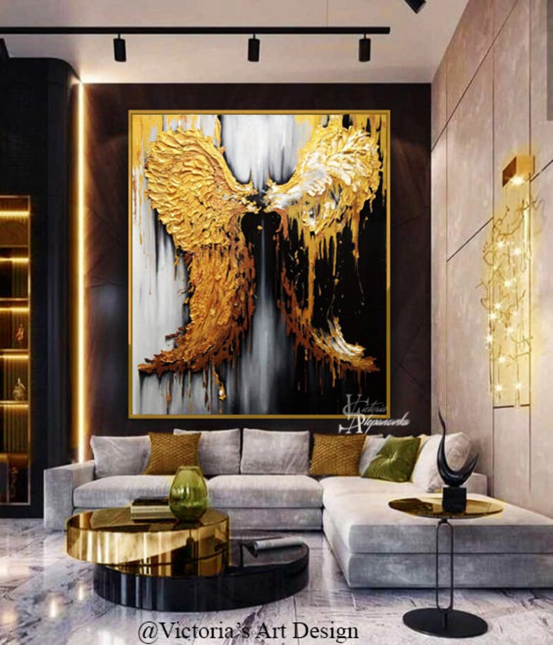 Extra Large Oil Painting Originaloil Painting Abstract Modern Etsy