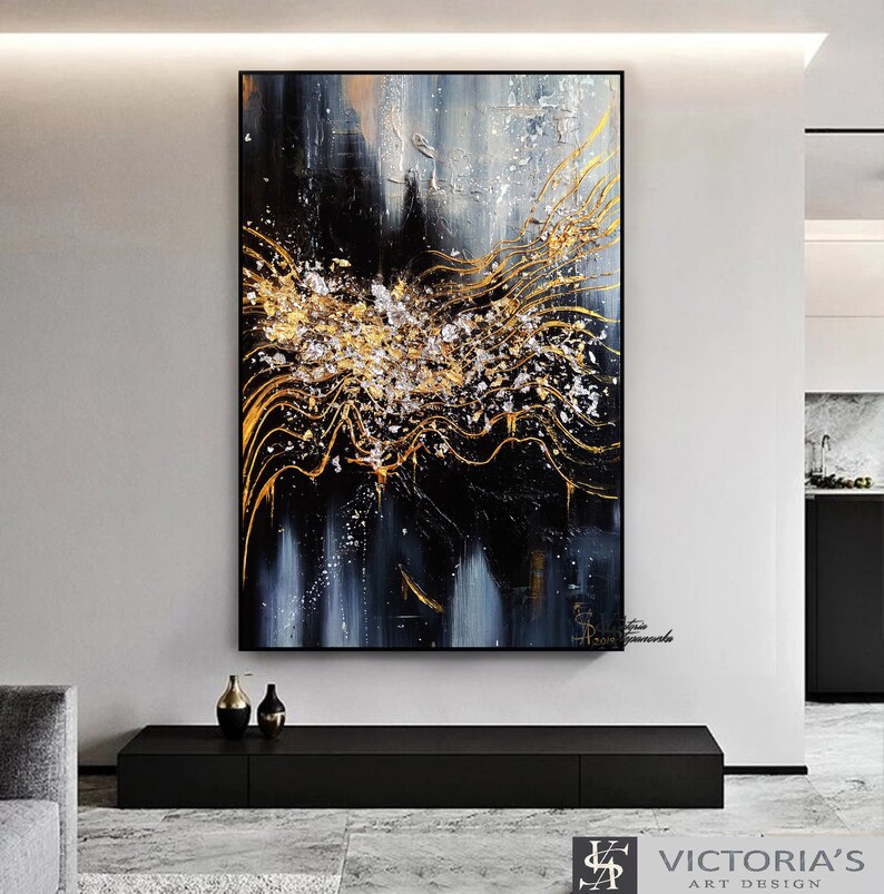 Extra Large Oil Painting Original Oil Painting Abstract Etsy
