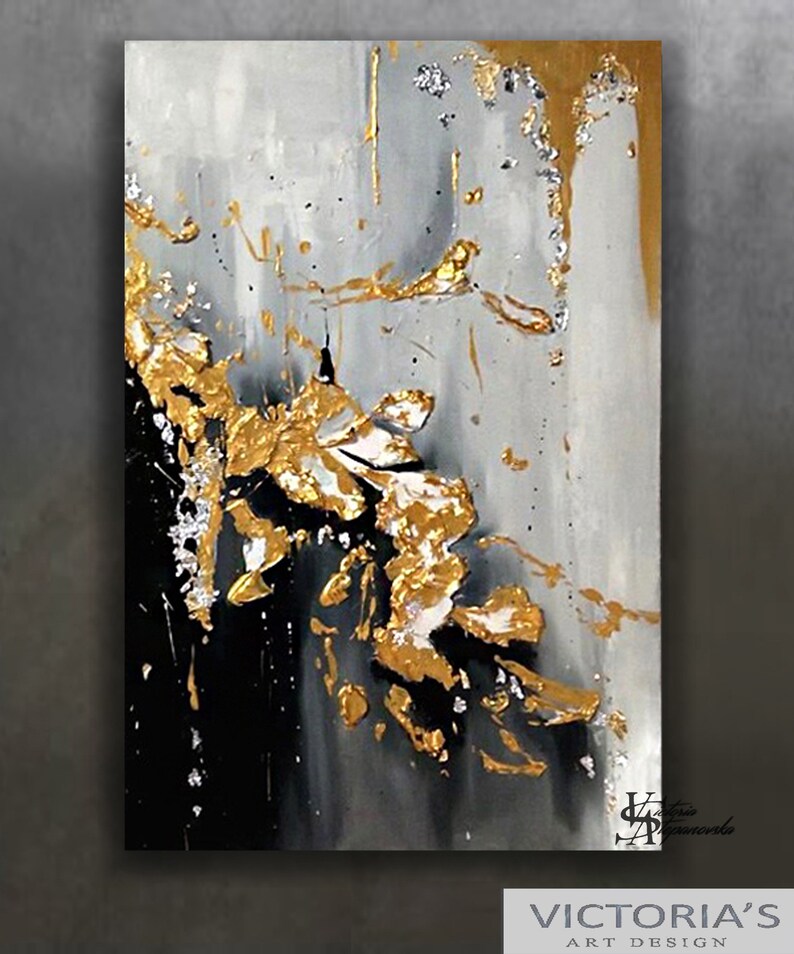 Extra Large Oil Painting, Original Oil Painting Abstract Modern on ...