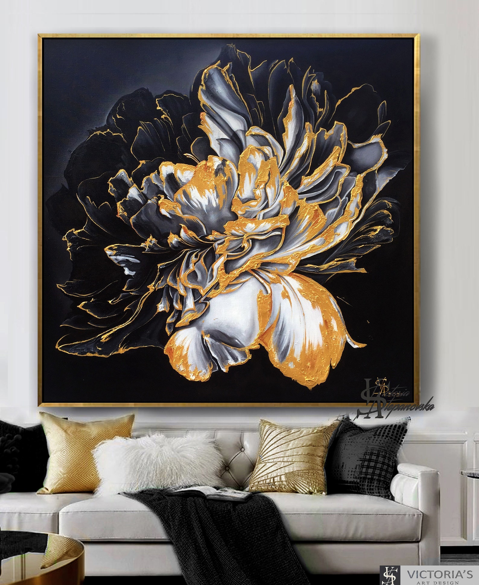 Extra Large Oil Painting Original Oil Painting Abstract Etsy