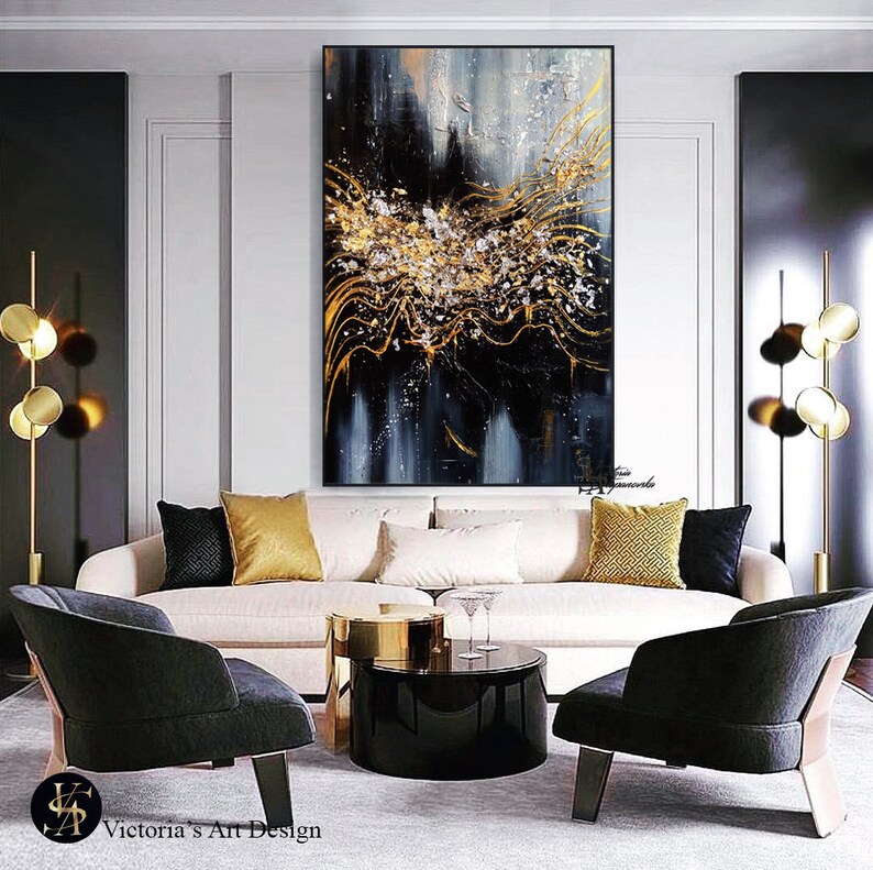 Extra Large Oil Painting Original Oil Painting Abstract Etsy