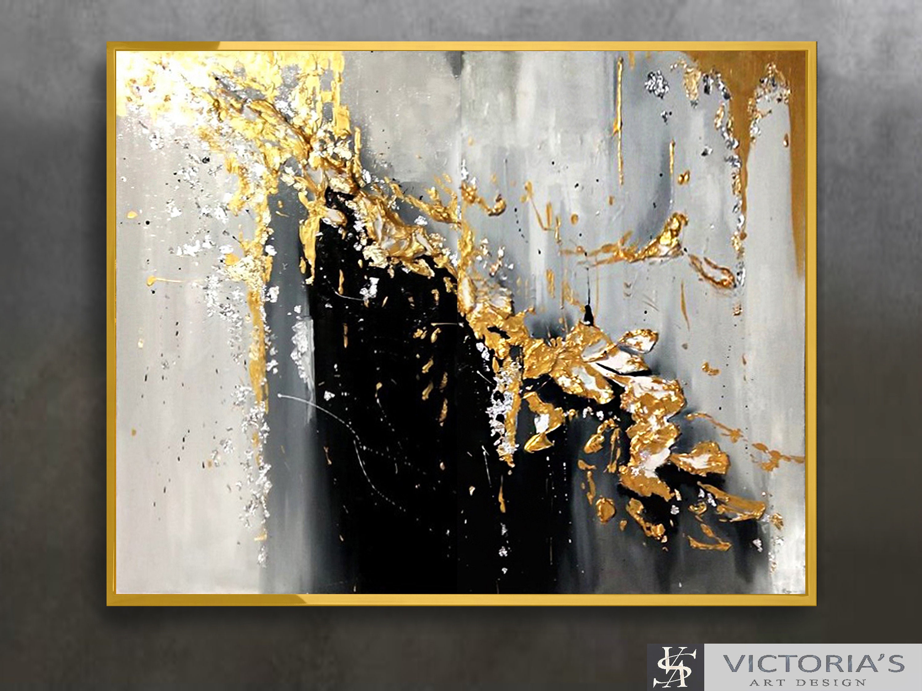 Extra Large Oil Painting, Original Oil Painting Abstract Modern on ...