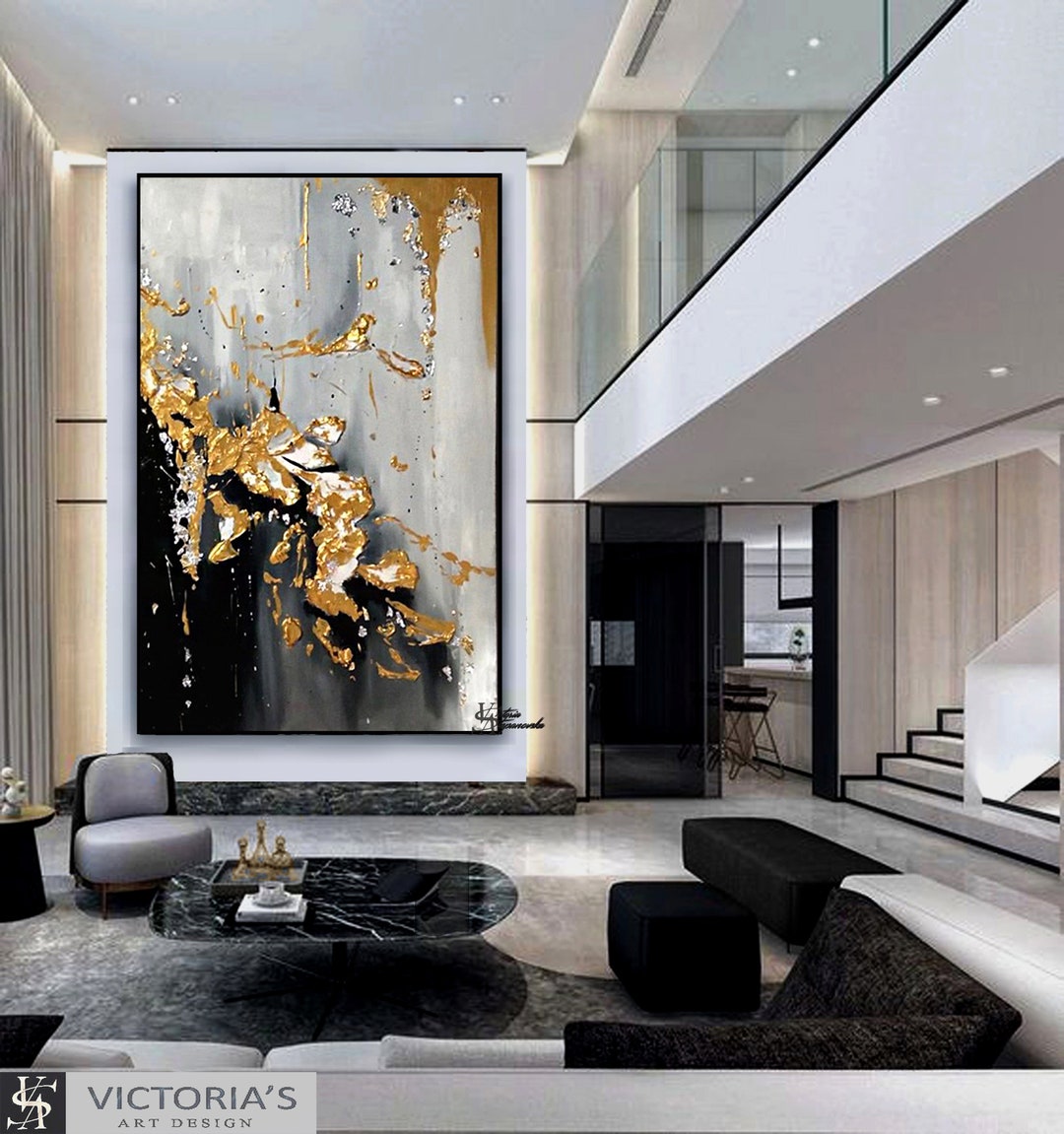 Extra Large Oil Painting, Original Oil Painting Abstract Modern on ...