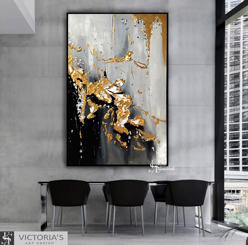 Extra Large Oil Painting, Original Oil Painting Abstract Modern on ...