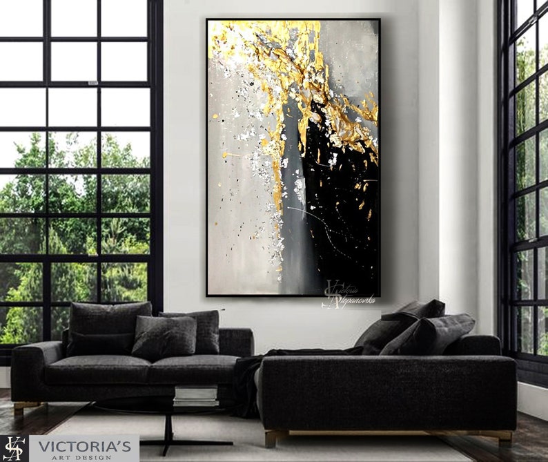 Extra Large Oil Painting Originaloil Painting Abstract Modern Etsy