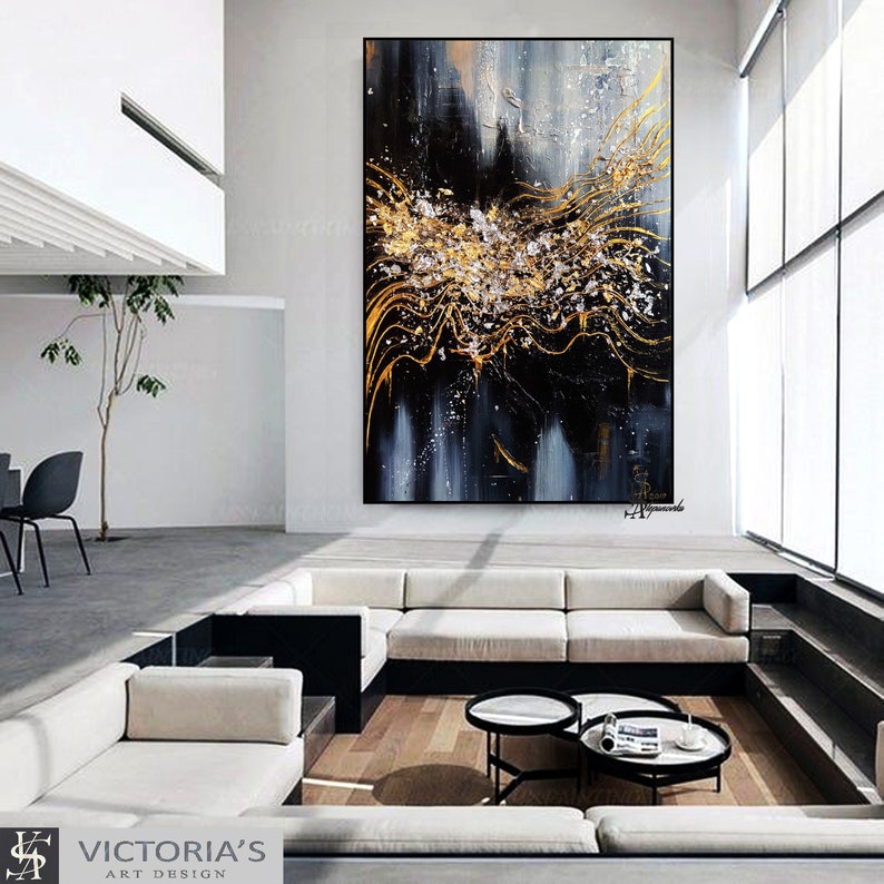 Extra Large Oil Painting Original Oil Painting Abstract Etsy