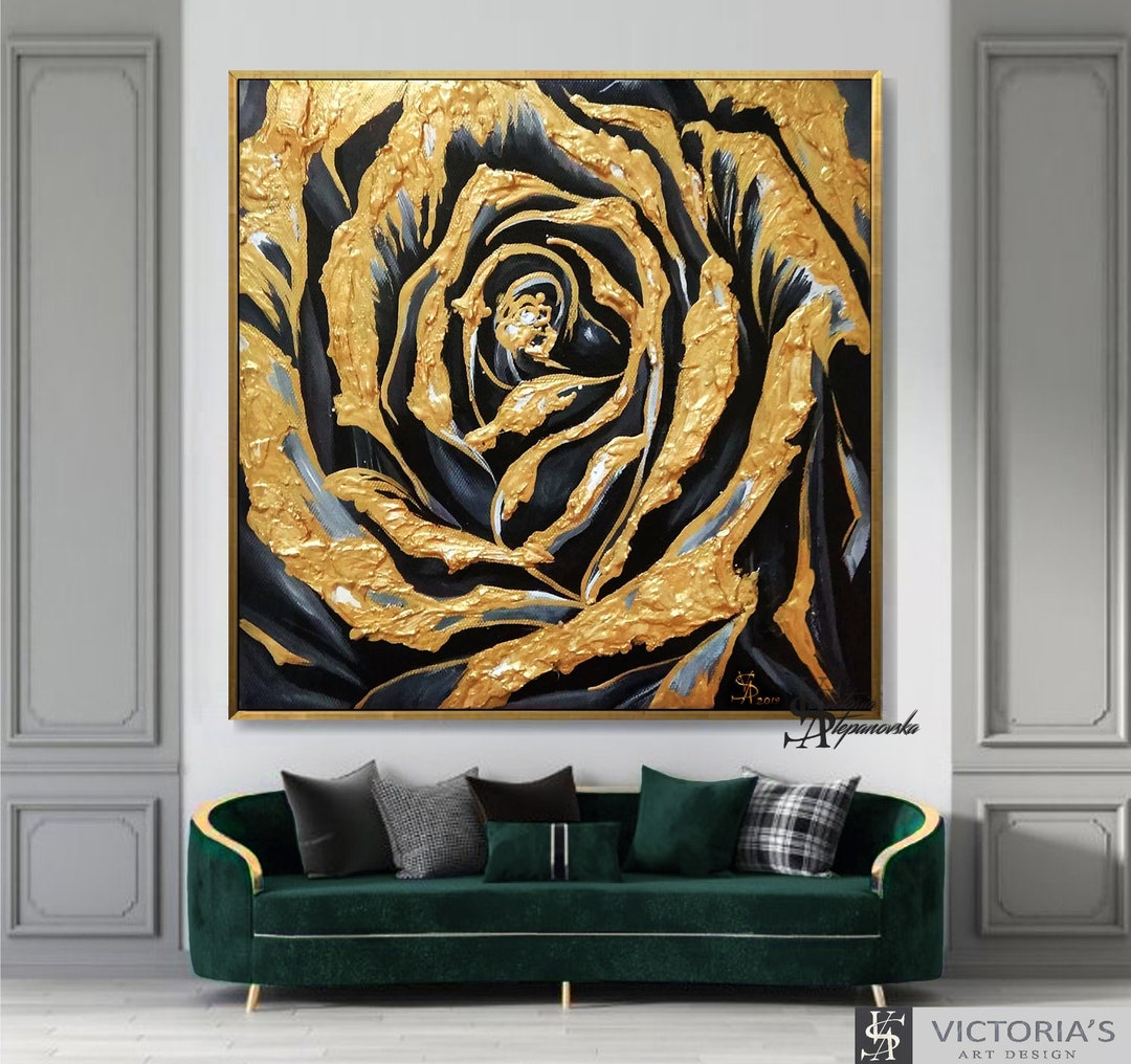 Extra Large Oil Painting, Original Oil Painting Abstract Modern on ...