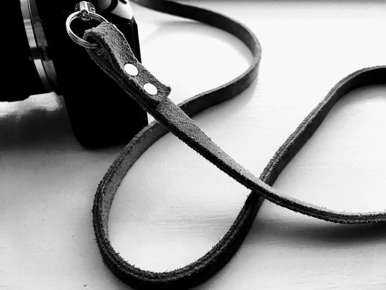 Camera Strap Leather Vintage Style Etsy
