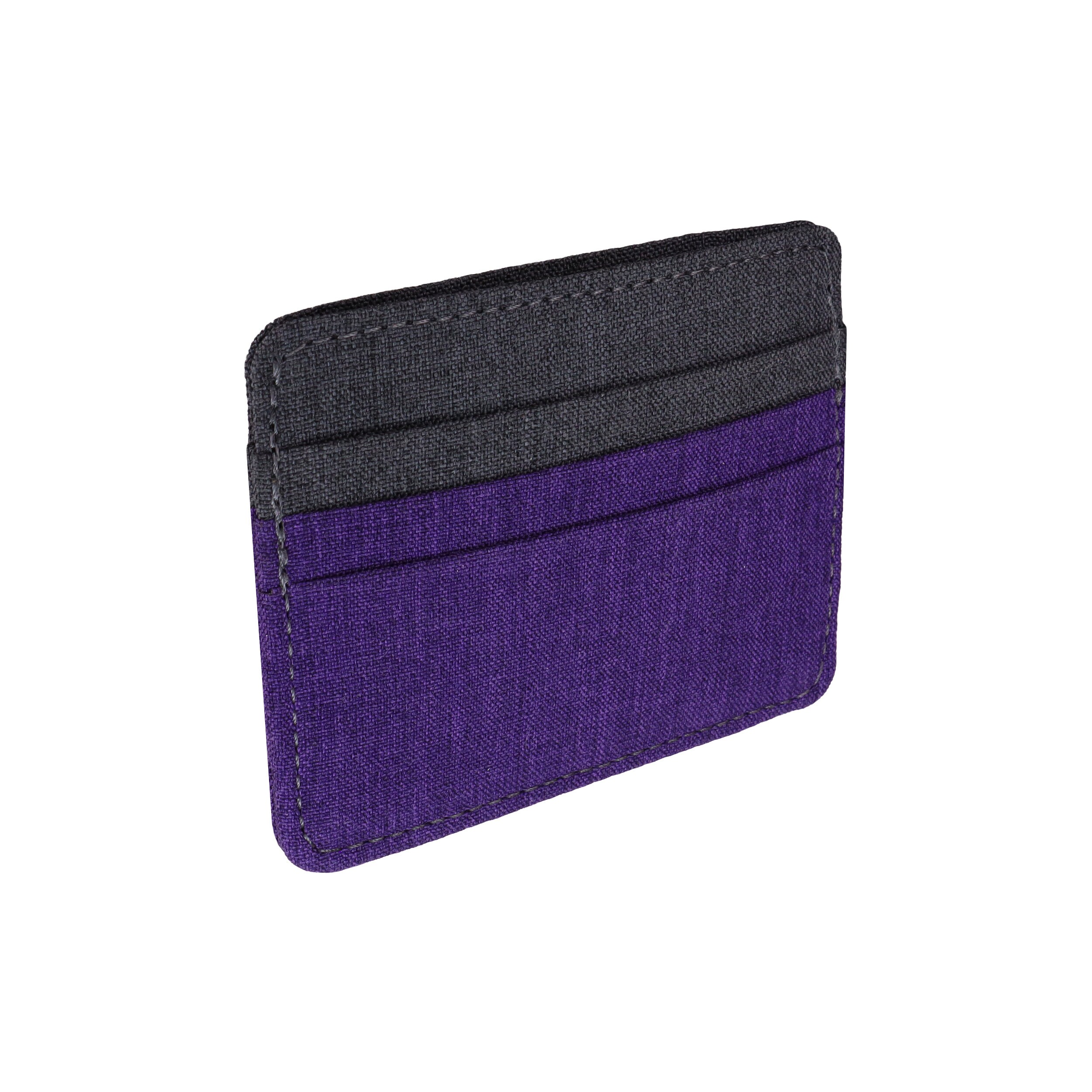 Purple Canvas Money/Card Pouch