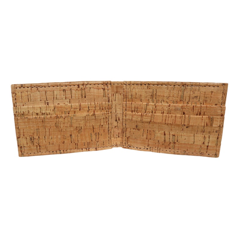 Men/'s Cork Bifold Wallet Vegan Billfold Wallet Handmade in California by Hold Supply Co.