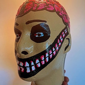 Painted Mannequin Head