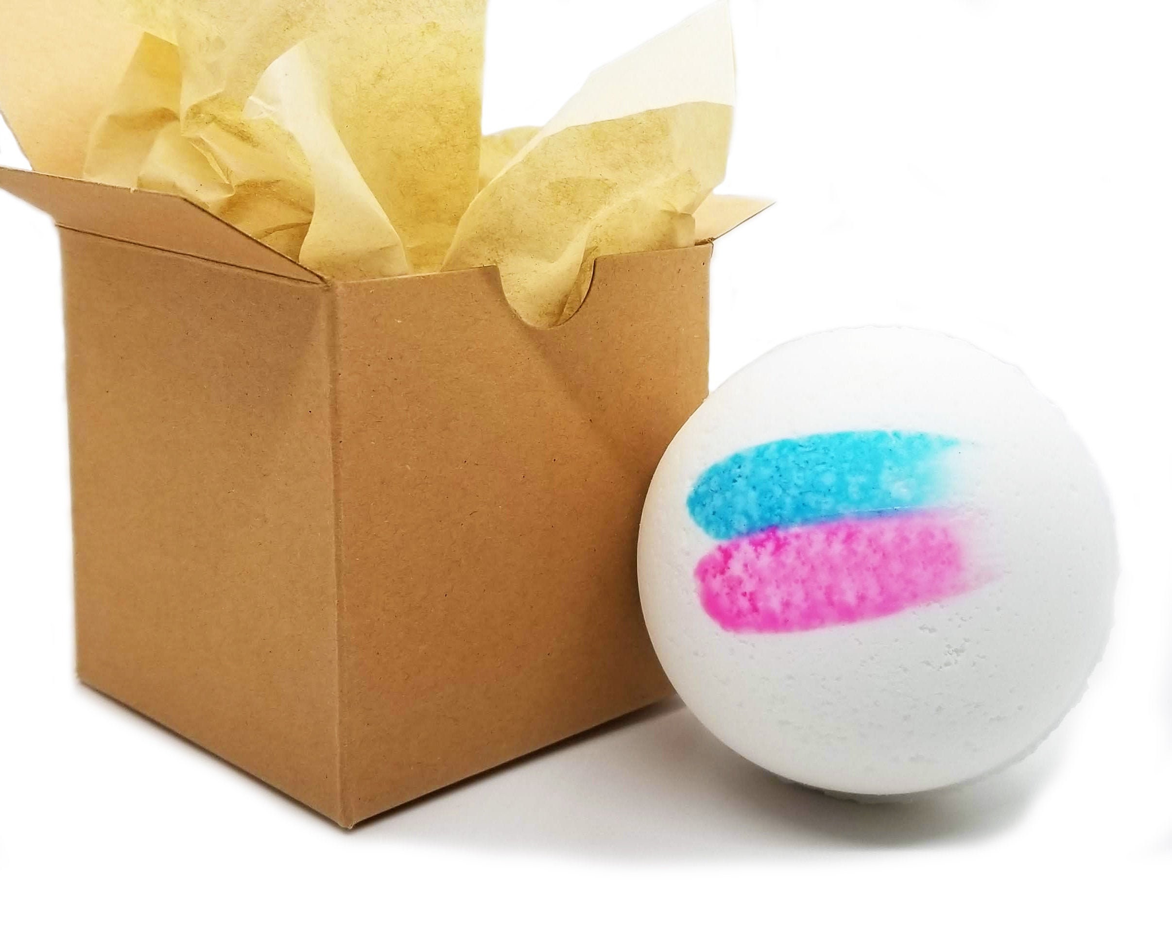Gender Reveal Bath Bomb. Large 6.5oz bath bombs Boy Girl or Etsy