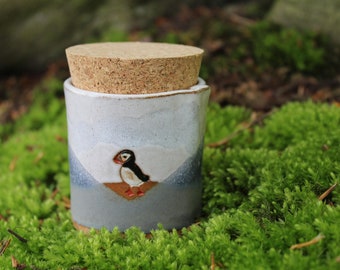 Puffin Spice Jar