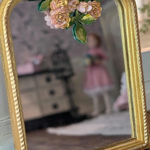 Miniature Dollhouse Mirror