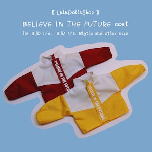 Für Lati Gelbe Pukifee und ähnliche Größe Blythe BJD 1/6 1/8 YOSD Puppen Kleidung Overcoat Farblich passend