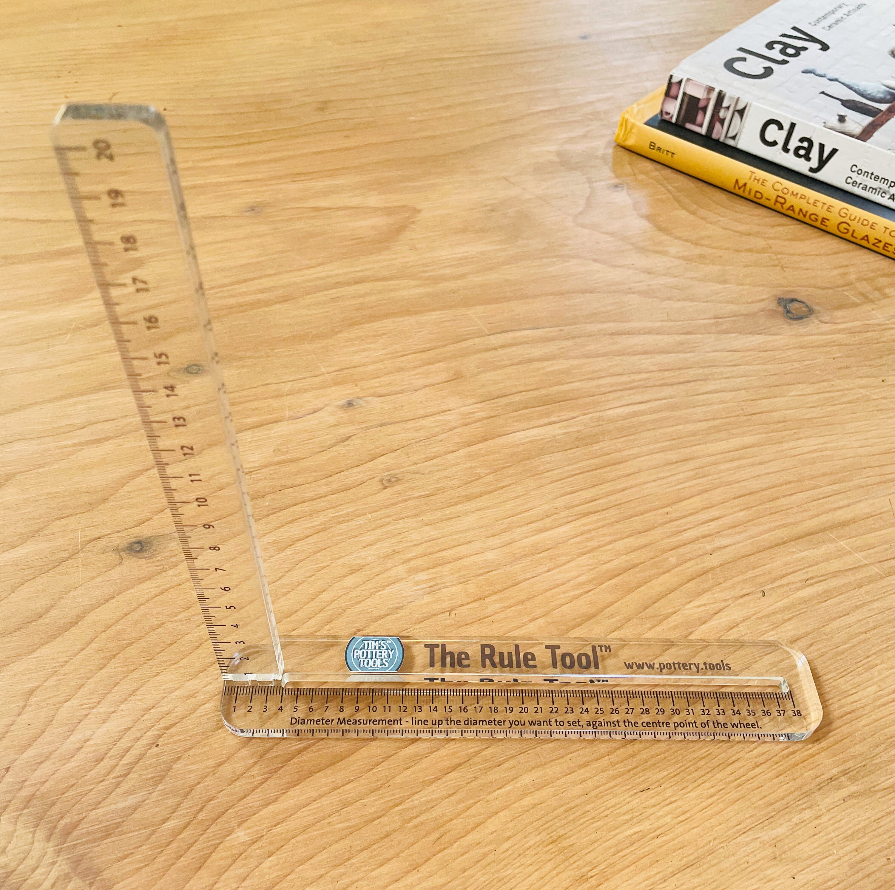 The Rule Tool A setting ruler for any potter's throwing Etsy