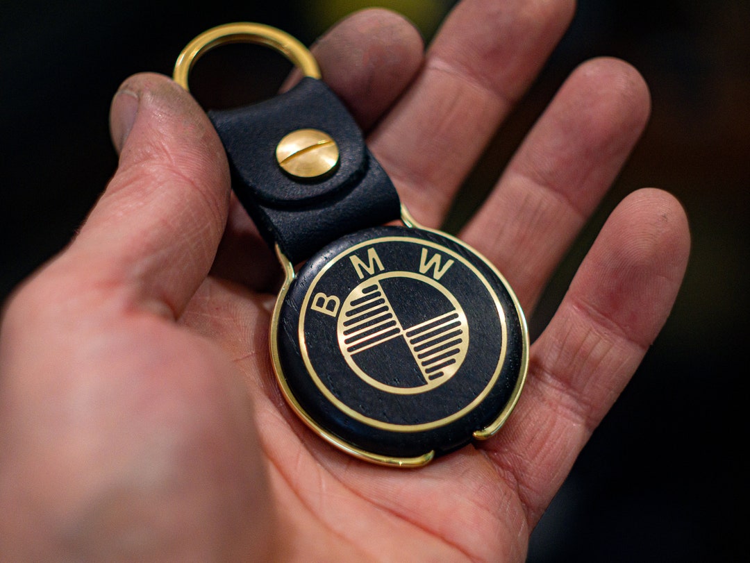 Black&gold Bmw Keychain Wood and Gold Bmw Accessories Bmw - Etsy