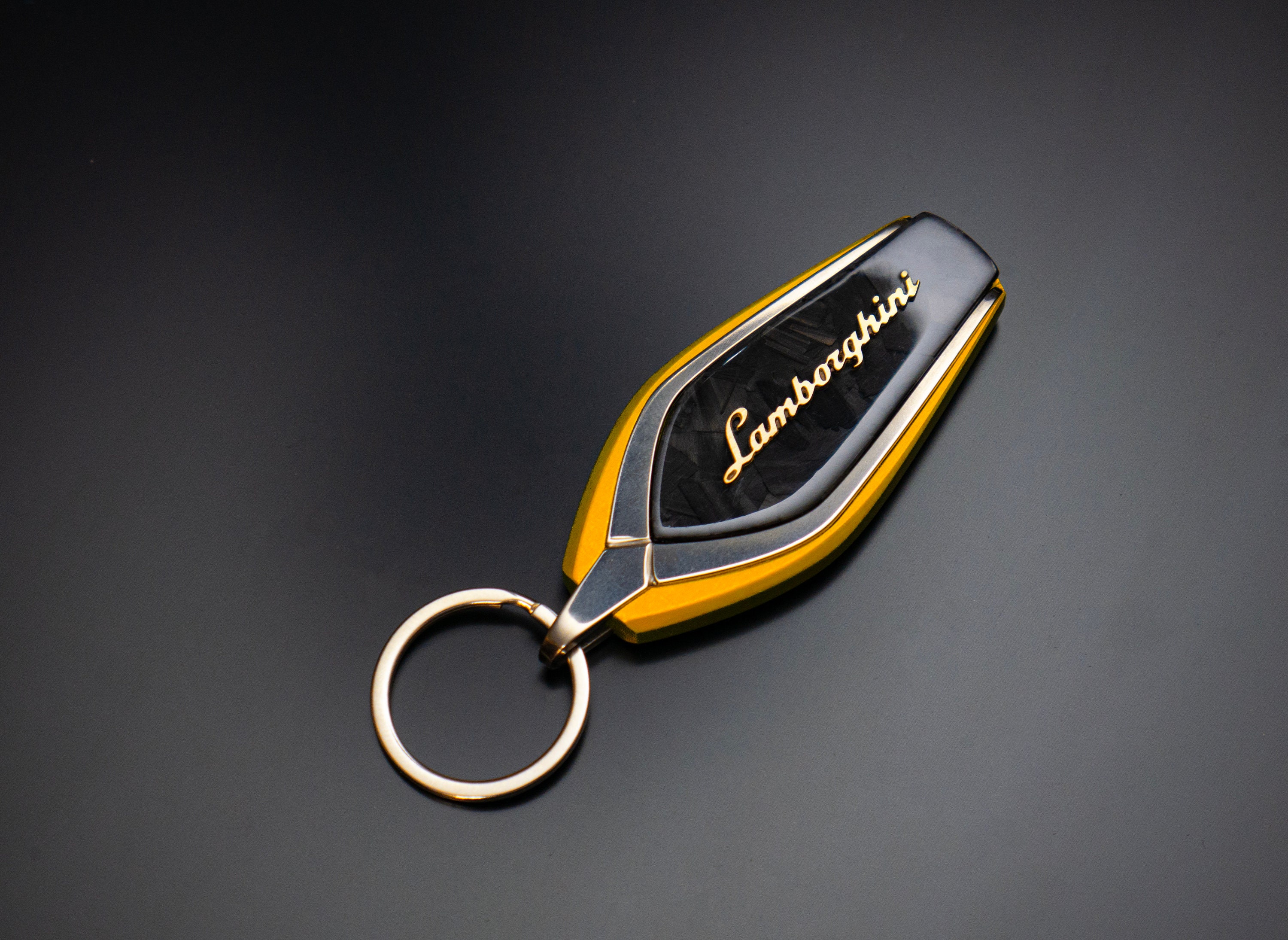Lamborghini Keychain, Titanium, Anodized Aluminum, Carbon Fiber, Urus ...