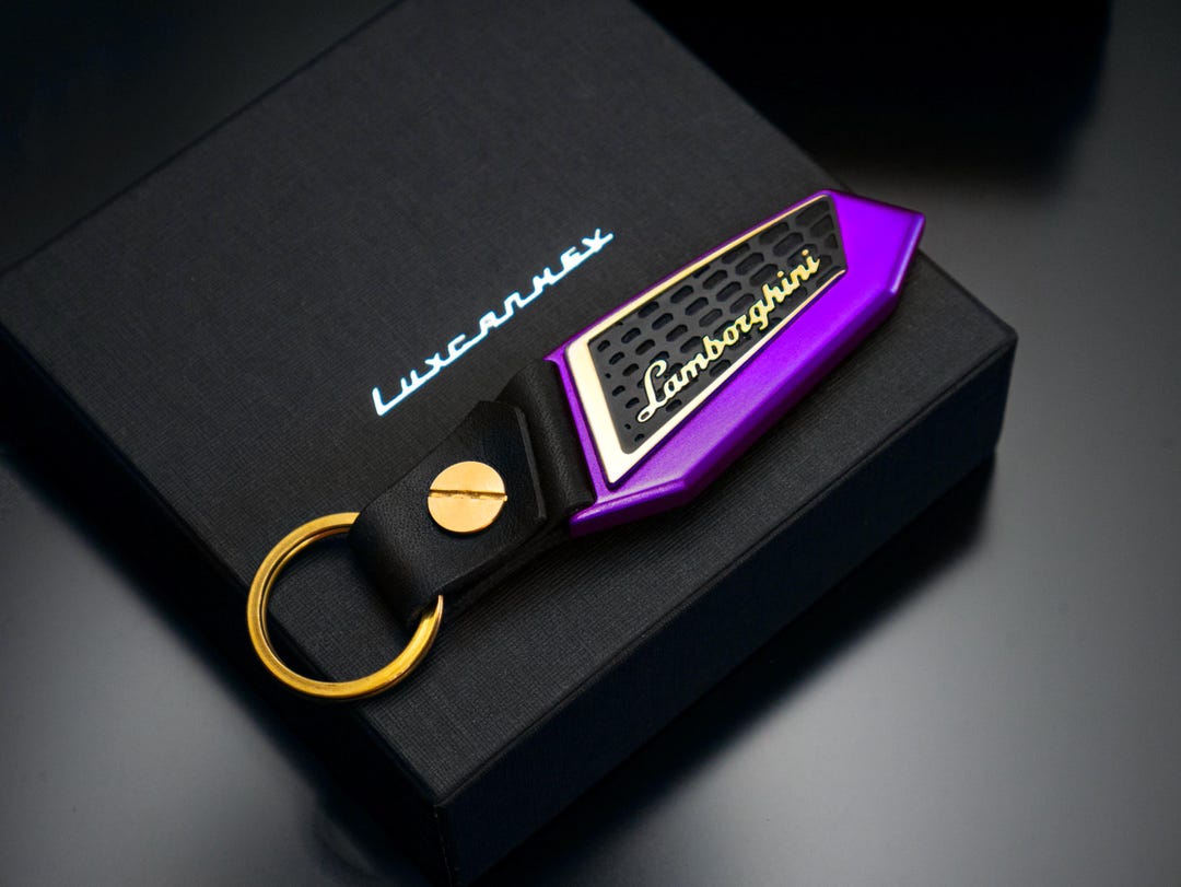 Supersportwagen Anhänger Schlüsselanhänger Lamborghini – Keychain Für Avantador, Urus, Huracan & Murcielago Lamborghini Schlüsselanhänger