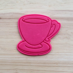 Teacup | Cup and Saucer Cookie Cutters and Embossers, Cake and Fondant Decorates