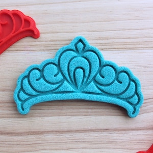 Wedding Crown | Bridal Tiara Cookie Cutter and Embosser, Cake and Fondant Decorate
