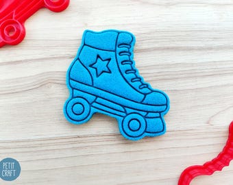 Rolschaatsen | Koekjesuitsteker en embosser, taart- en fondantdecoratie