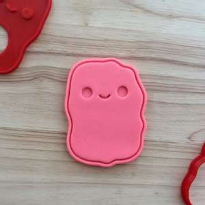 Hähnchen-Nugget | Kawaii Hühner-Nugget Ausstechformen und Prägungen, Kuchen und Fondant Dekoriert
