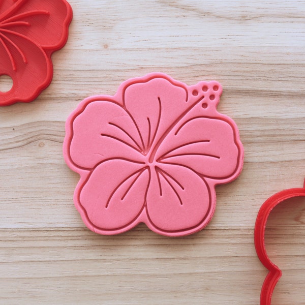 Tropical Flower | Floral Cookie Cutters and Embossers, Cake and Fondant Decorates