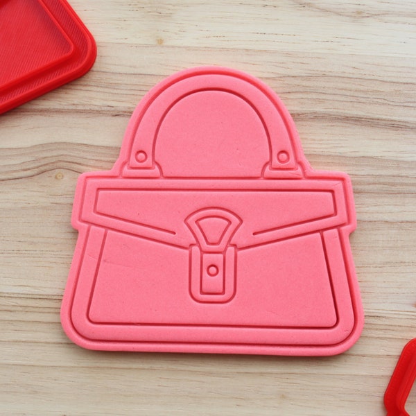 Handbag, Purse, Clutch Bag | Cookie Cutter and Embosser, Stamp, Cake and Fondant Decorates