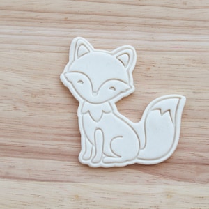 Fox | Animal, Enchanted Forest, Fairytale Cookie Cutters and Embossers, Cake and Fondant Decorates