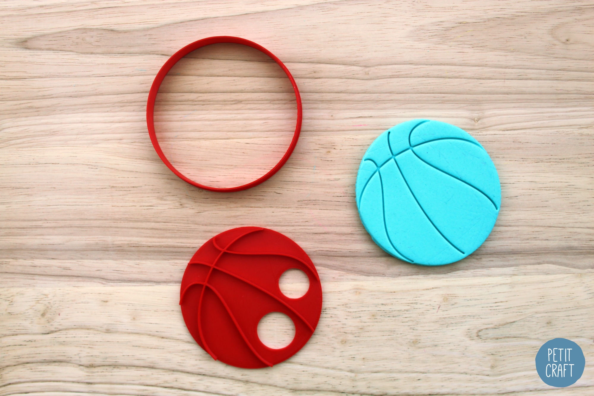 Basketball Cookie Cutters and Embossers Cake and Fondant Etsy UK